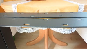 2er Set Tischgestell 80x72 cm Tischbeine Tischkufen schwarz Stahl Tischuntergestell 80x40mm Industrie Design Esstischgestell 2 Stück Tischfuß Hairpin Tisch Kunden-Foto 2