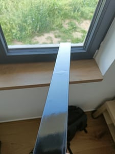 vidaXL Schweberegal Weiß 80x23,5x3,8 cm MDF Kunden-Foto 3