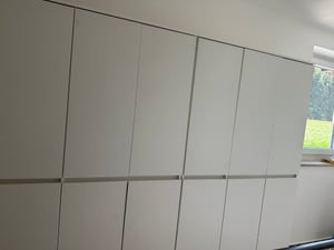 trendteam Nevada Mehrzweckschrank 6-türig Weiß, B/H/T ca. 111/191/34 cm Kunden-Foto 8