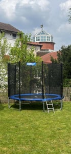 MONZANA Trampoline extérieur Ø305cm Photo du client 1