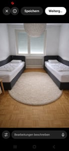 Merax daybed 90x200 cm, divano letto con letto estraibile e 2 cassetti, striscia LED, USB e Type-C, borse portaoggetti, daybed in lino, grigio Foto del cliente 1