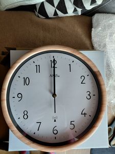 AMS - 5576 - Orologio da parete - Al quarzo Radiocontrollato - 30cm Foto del cliente 1