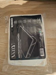 Vaily Matratzenschoner 90 x 200 cm -  er Matratzenschutz, Wasserdichte und waschbare Matratzenauflage - Atmungsaktiver Nässeschutz Kunden-Foto 1