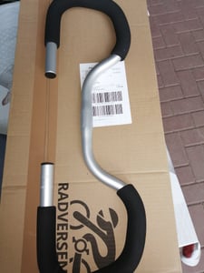 Multifunktions Lenker ZOOM 580mm City Trekking Ø 25,4mm inkl. Mossgummi Griffe Kunden-Foto 1