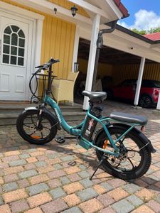 HillMiles E Bike, E-Bike Klapprad mit 36V 13Ah Akku bis zu 80-100km, 20 *3.0 Zoll, 7-Gang SHIMANO, 250W Motor & 25km/h MilePort 1 Kunden-Foto 22