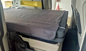 KESSER® Wärmeunterbett mit Abschaltautomatik Fernbedienung | Heizdecke mit 3 Temperaturstufen | Wärmebettunterlage fürs Bett Matratzenheizung | Wärmedecke aus weichem Vlies Heizkissen Kunden-Foto 4