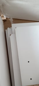 KESPER schoenenkast grijs met zitkussen – 103 x 30,5 x 48 cm – 6 vakken en 2 deuren met verstelbare legplanken – praktische zitbank – 1591913 Klantenfoto 5