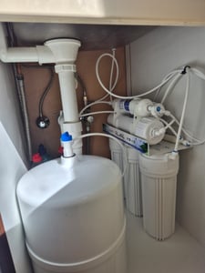6 Stufen Umkehrosmoseanlage RO Wasserfilter 75 GPD Kunden-Foto 1