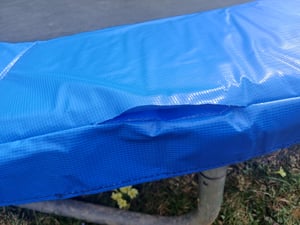AREBOS Trampolin Randabdeckung Ø 183 cm Hellgrün | UV-beständig & wasserfest Kunden-Foto 4