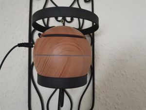 Luftbefeuchter Diffuser Aroma Holz Ultraschall LED Öle Diffusor Duftlampe Duftöl Air Humidifier Aromatherapie Raumbefeuchter Raum Büro Yoga Reto Kunden-Foto 2