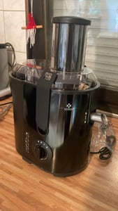 KESSER® Entsafter für Obst & Gemüse Edelstahl 1100W, 3 Geschwindigkeitsstufen, inkl. Bürste Kunden-Foto 2
