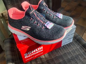 Skechers Damen blau pink