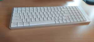Clavier mécanique sans fil Lofree Flow 2 100 Low-Profile US-Layout, Space Gray, Pulse Switches Photo du client 1