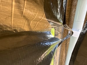 XMTECH Garten Pavillon Gartenzelt 3x3m Wasserdichter Garten Pavillon mit Abnehmbaren Seitenwänden und Fenster Partyzelt Bierzelt UV-Schutz (Grau) Kunden-Foto 1