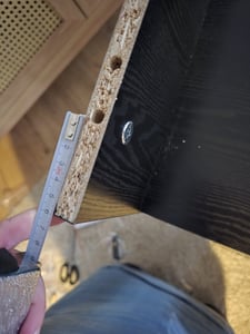 sweeek - Nachttisch mit Rattangeflecht - Seladon Grün Kunden-Foto 2
