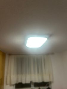 LED Deckenleuchte Schwarz 65cm, Moderne Designer Deckenlampe 76W, APP & Fernbedienung, Stufenlos Dimmbar 3000–6500K, Memory Funktion, Nachtlicht, Time Kunden-Foto 1