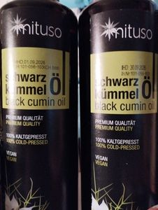 GreatVita Schwarzkümmelöl, 2x500ml Glas Kunden-Foto 1