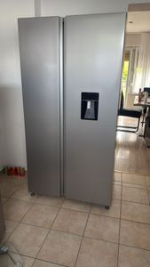 PKM SBS444EIXWD Side by Side Kühl-Gefrierkombination, 439 L, 2-türig mit Wasserspender, NoFrost, Display mit Touch Control, Inox Design Kunden-Foto 6