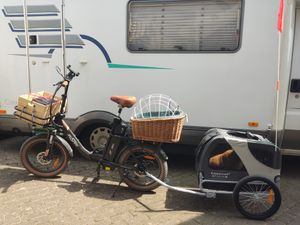 DOGGYHUT® MEDIUM Hundefahrradanhänger Hundeanhänger Fahrradanhänger Kunden-Foto 3