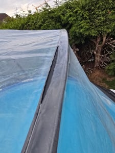 Kryt bazénu EXIT ECO, průměr 366 cm, Pool Dome, univerzální, příslušenství k bazénům, odolný proti povětrnostním vlivům Fotografie od zákazníka č. 13