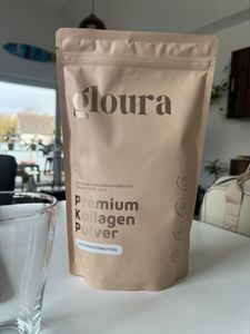Gloura® Premium Kollagen Pulver – 100 % reines Collagen Typ 1 & 3, geschmacksneutral, hochlöslich, ohne Zusätze – für schöne Haut & schönes Haar Kunden-Foto 1