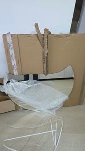 Okrúhle moderné zrkadlo bez rámu - okrúhle sklenené zrkadlo na stenu - okrúhle Ø80cm Fotografia od zákazníka č. 2