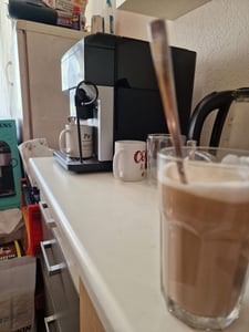 Siemens EQ.500 TQ515D09, Ekspres do espresso, 1,9 l, Ziarna kawy, Wbudowany młynek, Czarny Zdjęcie produktu od klienta nr 2