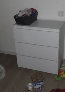 CDF Kommode Malwa M3 | Farbe: Weiß | Schrank für Dokumente, Kleinigkeiten Kunden-Foto 1