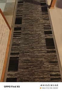 Läufer Antirutsch ADAGIO grau Grau 100x450 cm Kunden-Foto 1