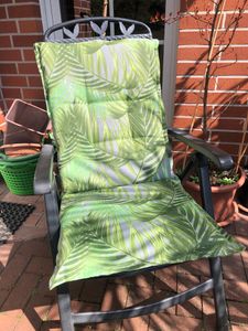 GO-DE Textil, Sessel-Auflage  mittel, Blume/Blätter bunt, 2944-25 Kunden-Foto 1