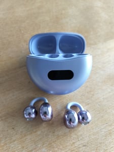 Bluetooth 5.4 Kopfhörer Open-Ear Clip-On mit 60H Spielzeit – Ultralleicht (53g), perfekt für Sport & Alltag Kunden-Foto 2