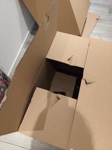 5 DHL VERSANDKARTON 700x500x600 mm, KARTON 70x50x60 cm braun TOP** Kunden-Foto 2