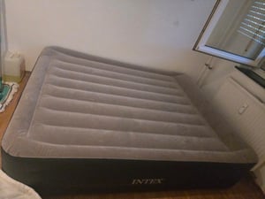 Intex 64136 Deluxe Pillow Rest Raised selbstaufblasend Doppel-Luftbett 203x152x42cm Kunden-Foto 2