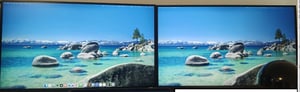 Gigabyte M27UP Gaming Monitor Flat, 68,5 cm (27"), 3840 x 2160 UHD, 1 ms, neig/schwenk/höhenvers., Pivot, HDMI, DP, USB, Speaker Kunden-Foto 1