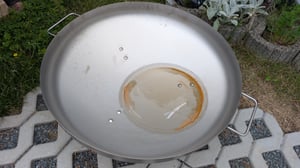 BBQ-Toro Edelstahl Feuerschale Ø 80 cm, Silber, Outdoor Dreibein Feuerstelle für Garten und Terrasse Kunden-Foto 3