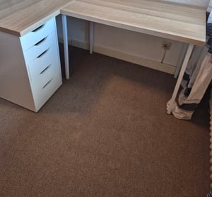 Wykładzina dywanowa Szara/antracytowa 200 x 300 cm Wykładzina dywanowa na metry Zdjęcie produktu od klienta nr 2