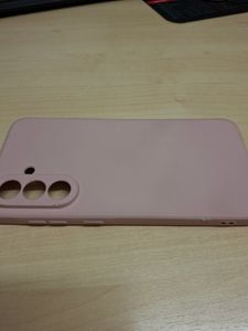Hülle für Samsung Galaxy A56 5G Handy Schutz Cover Silikon Gel Case Handyhülle, gelb Kunden-Foto 2