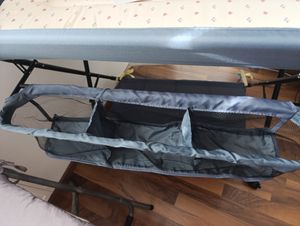 Jopassy Baby Wickeltisch Klappbar Wickelkommode Wickelregal Wickelkombination Höhenverstellbarer mit Aufbewahrungskorb Dunkelgrau Kunden-Foto 4