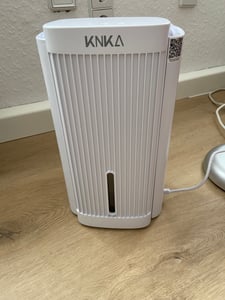 7MAGIC Luftentfeuchter 2800ML, Luftentfeuchter Elektrisch, 7 Farbiges Licht, Tragbar, Ultra Leise, Luftentfeuchter für Schlafzimmer, Weiß Kunden-Foto 1