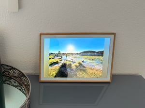 2026 NEU! Blackview NEST 10, 10,1" Digitaler Kalender und Bilderrahmen mit Touch, WIFI, 1280x800, 16:10, Foto-Sharing, Kindersicherung, Holzdesign Kunden-Foto 1