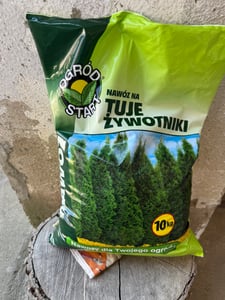 Thuja Dünger Lebensbaum Spezialdünger Edel Smaragd Brabant Pflanzendünger 10kg Kunden-Foto 1