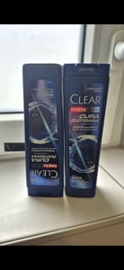 Clear Cura Quotidiana Men Shampoo für alle Haar- und Kopfhauttypen - Tägliches Pflegeshampoo 3x 225ml + Italian Gourmet polpa 400g Kunden-Foto 1