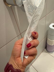 Zefir 64 Rollen Toilettenpapier 157 Blatt, Klopapier, WC-Papier 3 lagig Weiß extra weich und reißfest aus hochwertigem weißem Zellstoff Kunden-Foto 1
