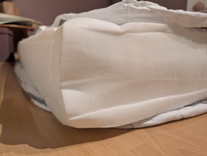 Materac sprężynowy typu pocket 90 x 200 cm H2 – wysokość 21 cm – ergonomiczny materac 7-strefowy – materac sprężynowy dostosowany do każdej pozycji podczas snu Zdjęcie produktu od klienta nr 1