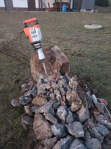 VEVOR Abbruchhammer 2200W Stemmhammer Bohrhammer Elektrisch 6Meißel Schlaghammer Kunden-Foto 1