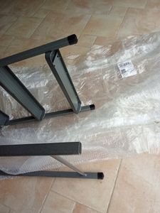 DRABEST | Stahlleiter - Leiter - haushaltsleiter - leiter 7 stufen - Klapptritt - Stahl - Universal - bis 125 kg Kunden-Foto 1