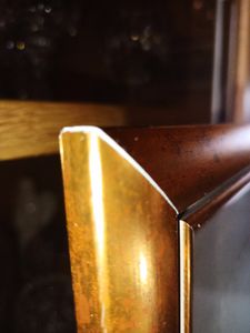 Bilderrahmen Palermo - 70x100 cm, Gold Nachbildung, 1,5 mm Kunstglas entspiegelt Kunden-Foto 1