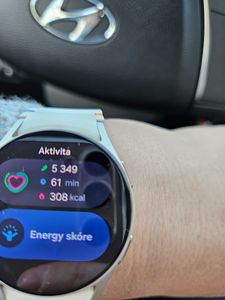 Samsung Galaxy Watch7 (44 mm, Bluetooth), 3,81 cm (1.5"), AMOLED, Touchscreen, WLAN, GPS, 33,8 g Kunden-Foto 2