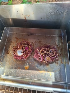 BBQ-Toro Edelstahl Grillplatte, 34 x 48 cm, BBQ Plancha, Grillblech, Grillpfanne, Grillschale Kunden-Foto 3