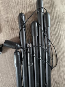 KADAX Deckenwäschetrockner "Torp", Deckentrockner Traglast 12kg, 6 Stäbe, 120 cm, schwarz Kunden-Foto 1